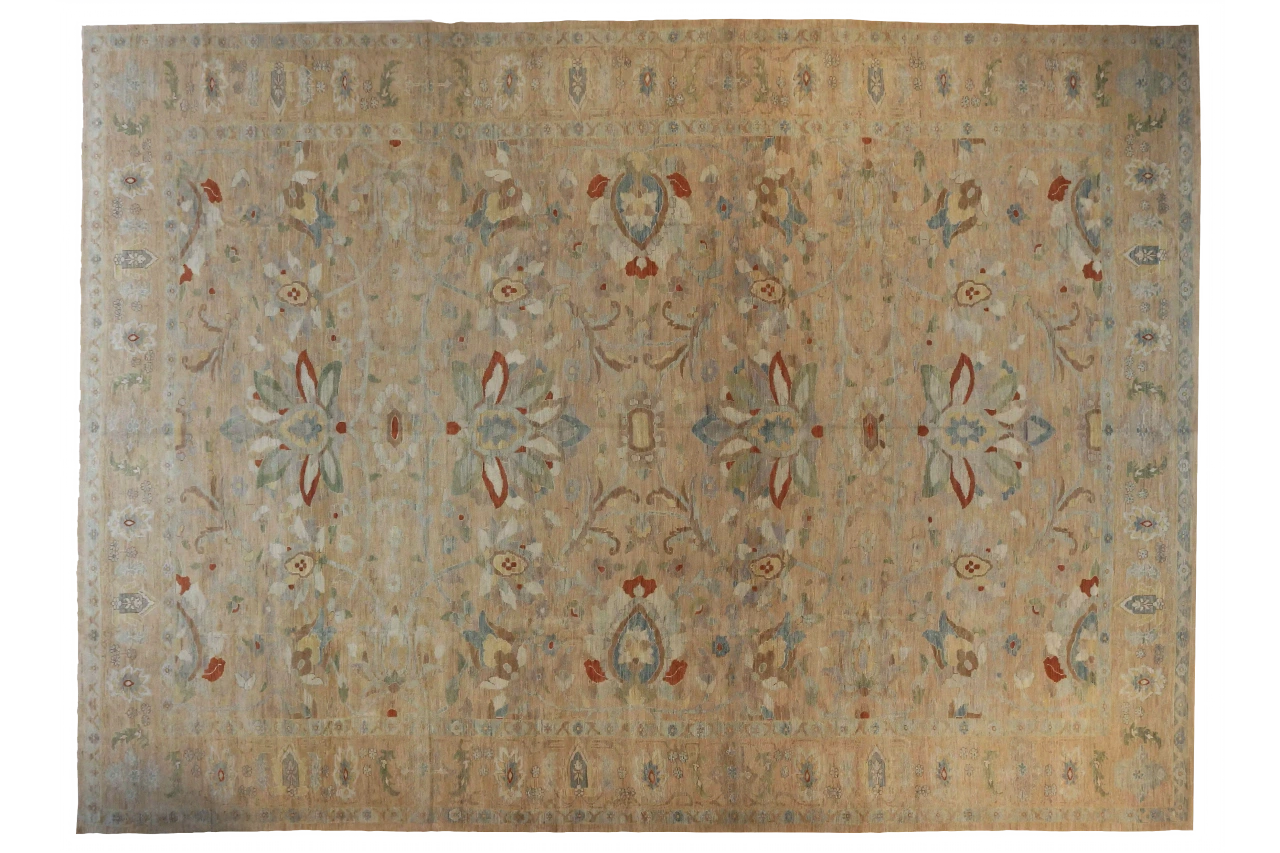 Persian Sultanabad Transitional Rug 69740