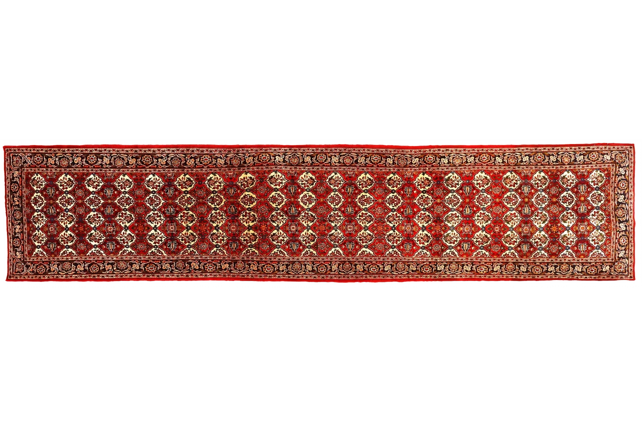 Antique Persian Kashan Traditional Rug 69918