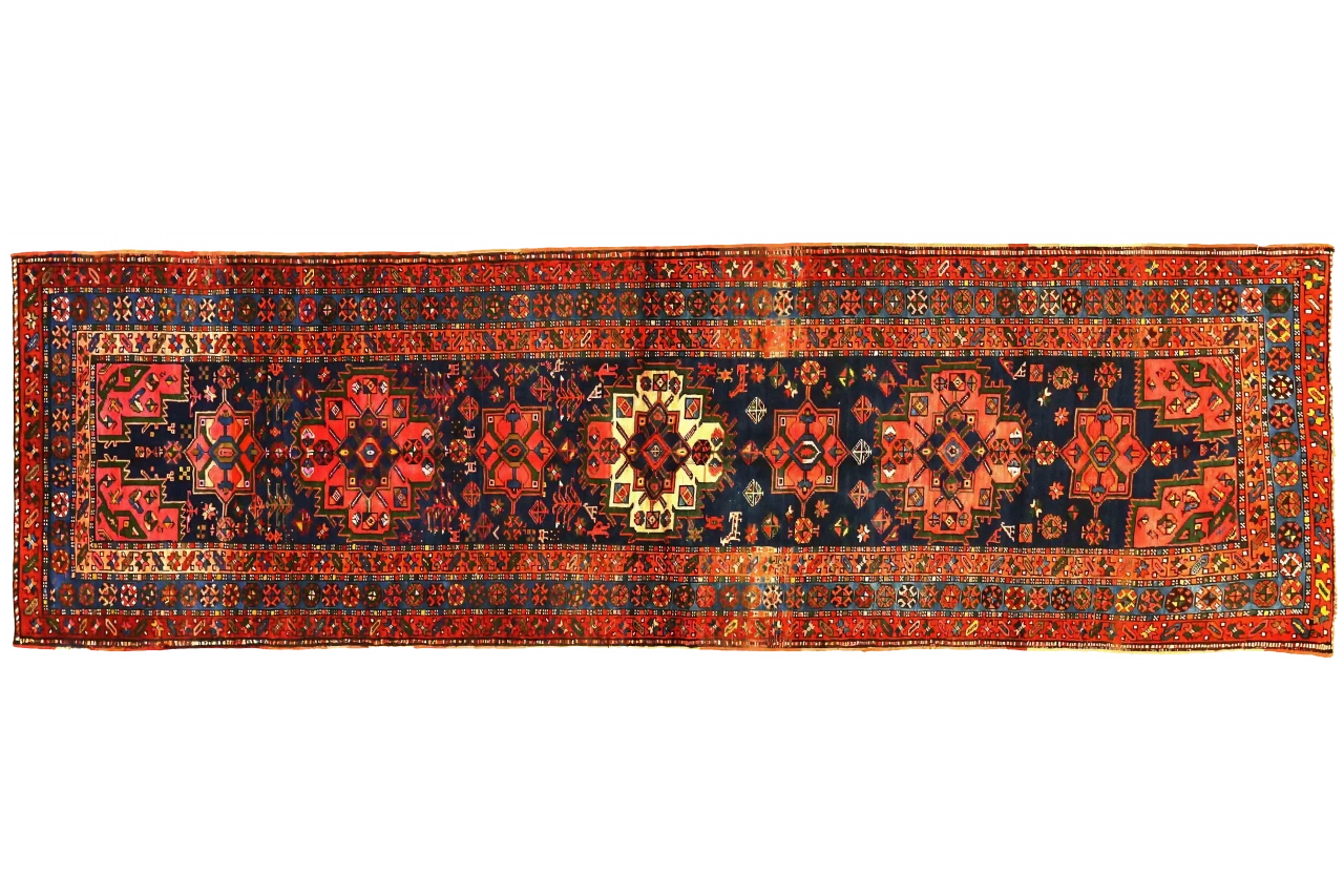 Antique Persian Azarbaijan Traditional Rug 69925