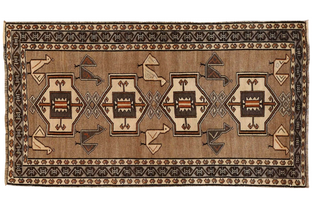 Antique Persian Gabbeh Traditional Rug 69936