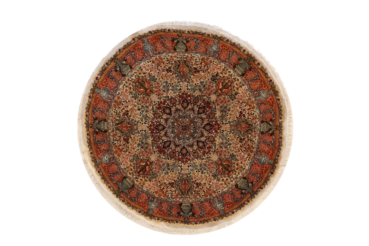 Antique Persian Tabriz Traditional Rug 69937