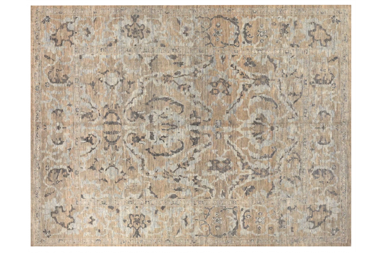 Persian Sultanabad Transitional Rug 69941