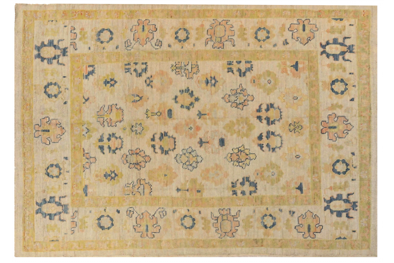 Persian Sultanabad Transitional Rug 69944