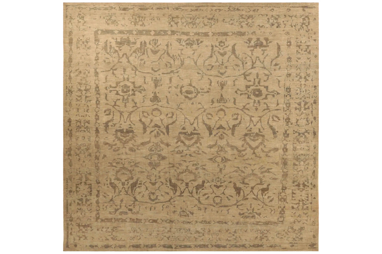 Persian Sultanabad Transitional Rug 70402