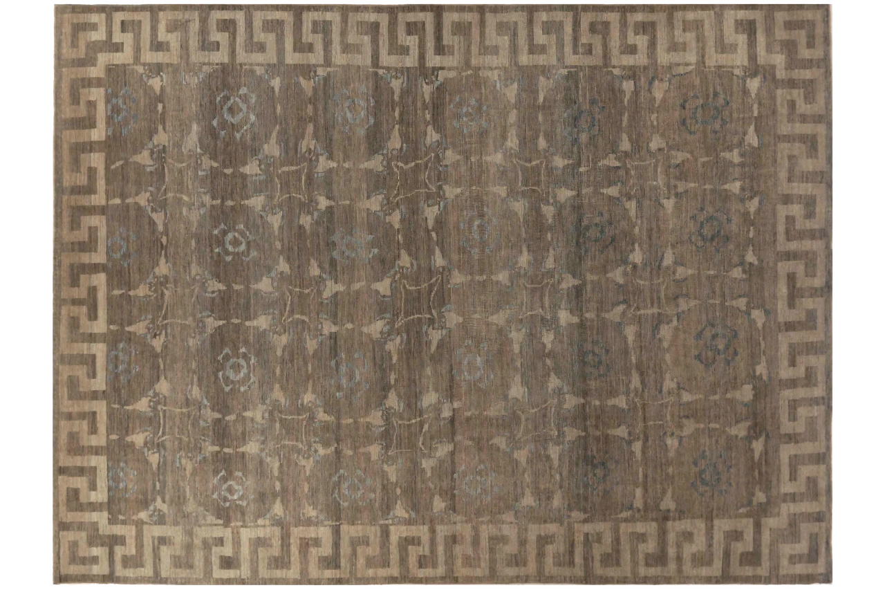 Persian Sultanabad Transitional Rug 70406