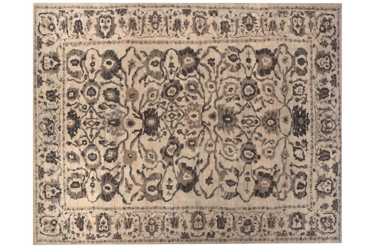 Persian Sultanabad Transitional Rug 70409