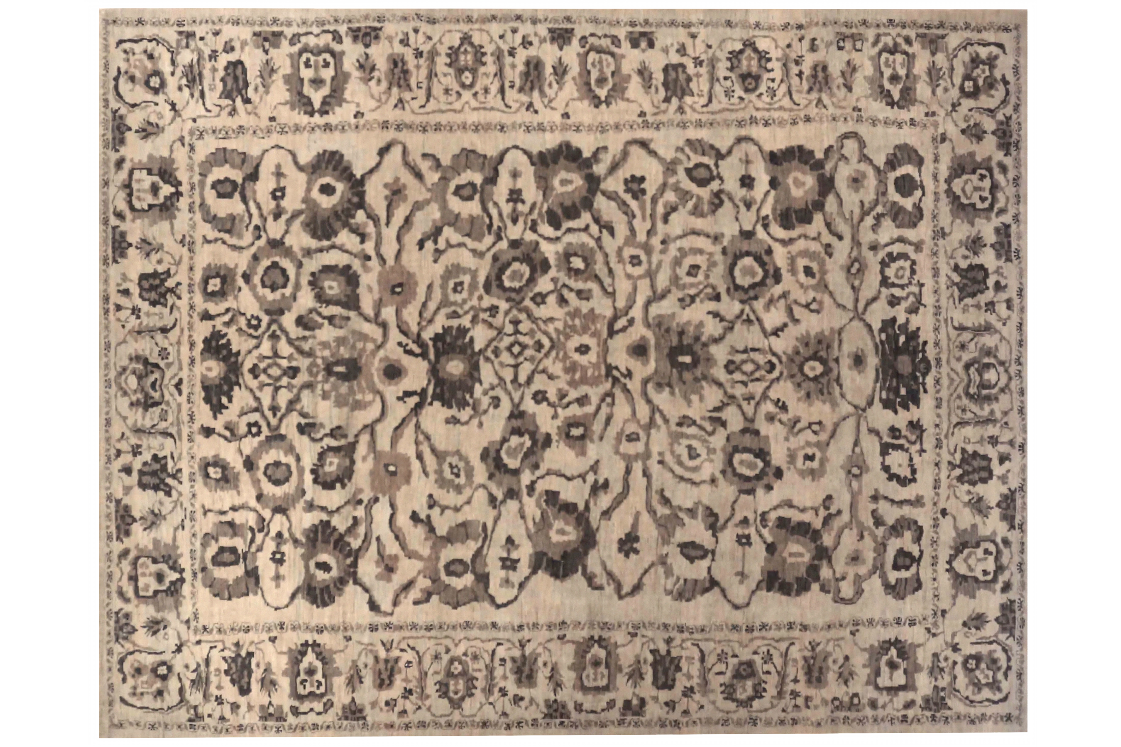 Persian Sultanabad Transitional Rug 70409