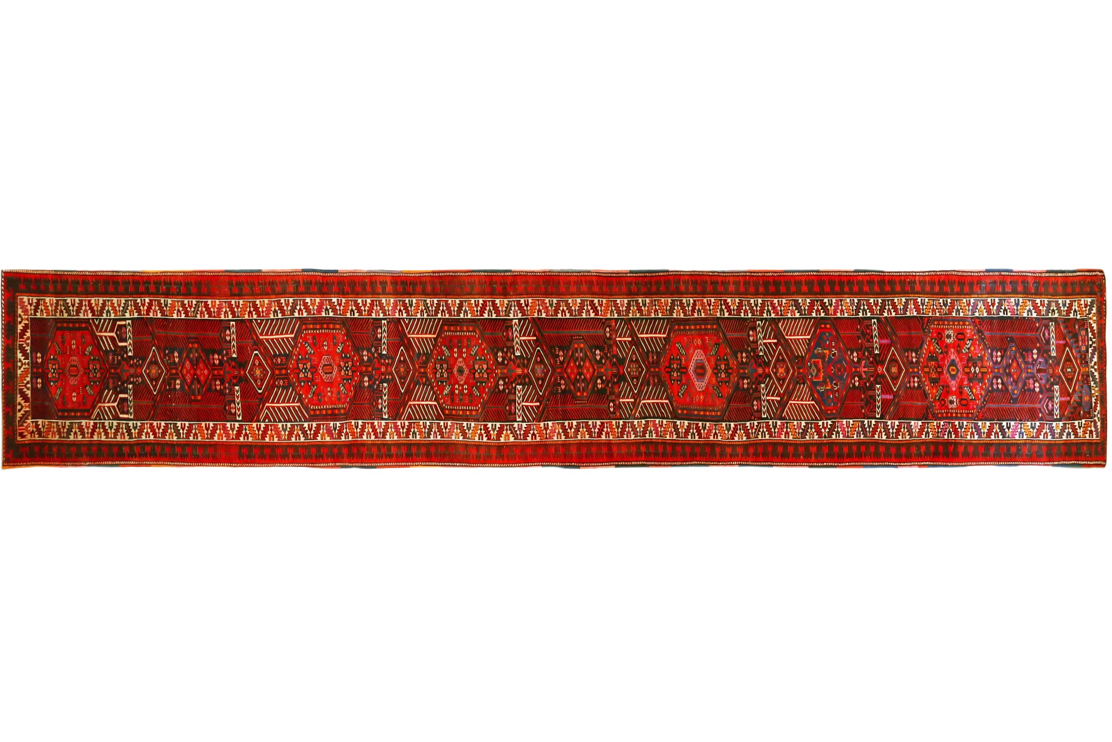 Antique Persian Kurdish Traditional Rug 70448