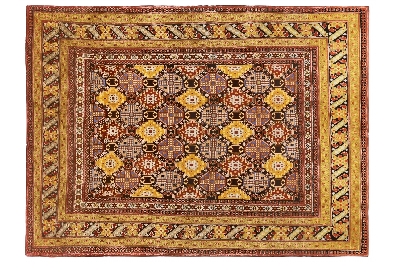 Antique Persian Joshegan Traditional Rug 70453