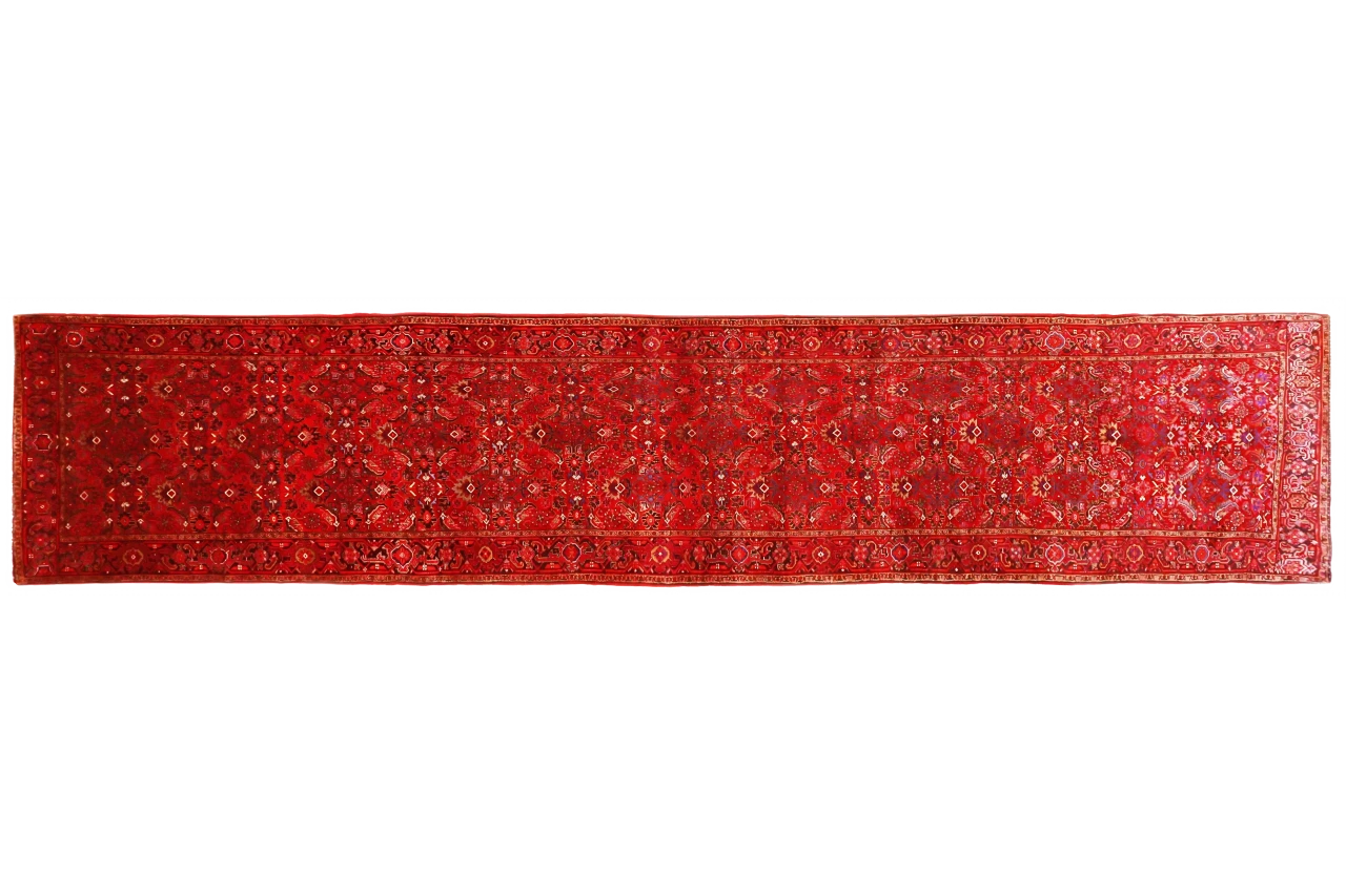 Antique Persian Heriz Traditional Rug 70456