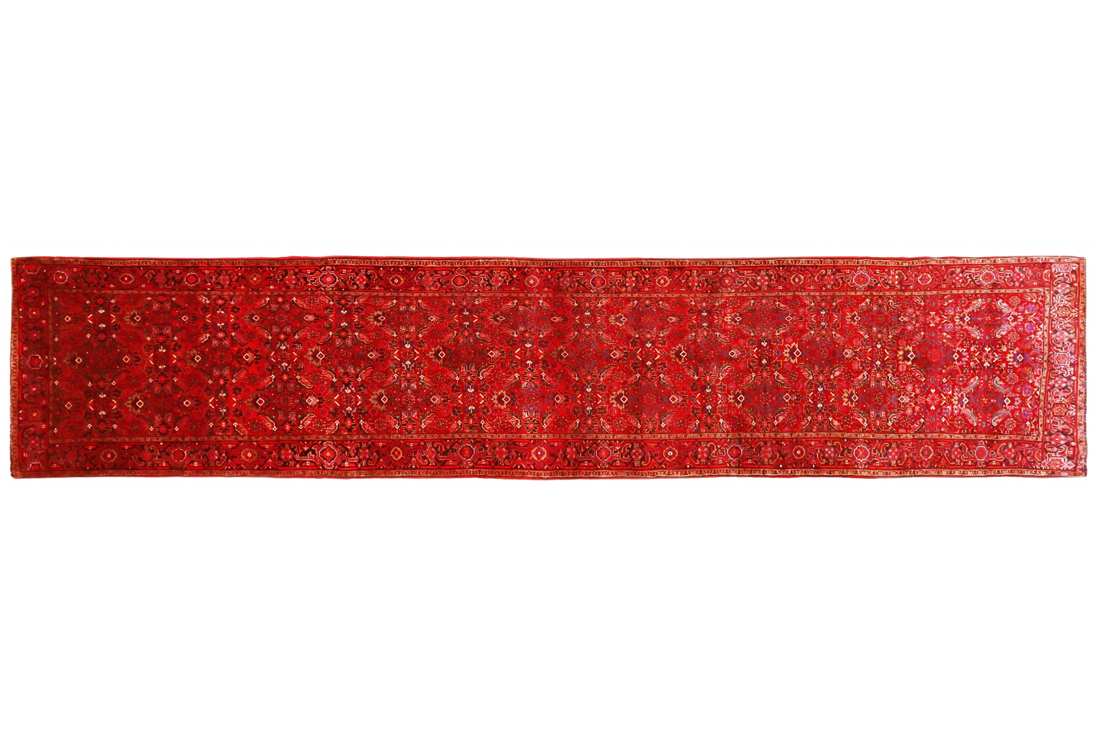 Antique Persian Heriz Traditional Rug 70456