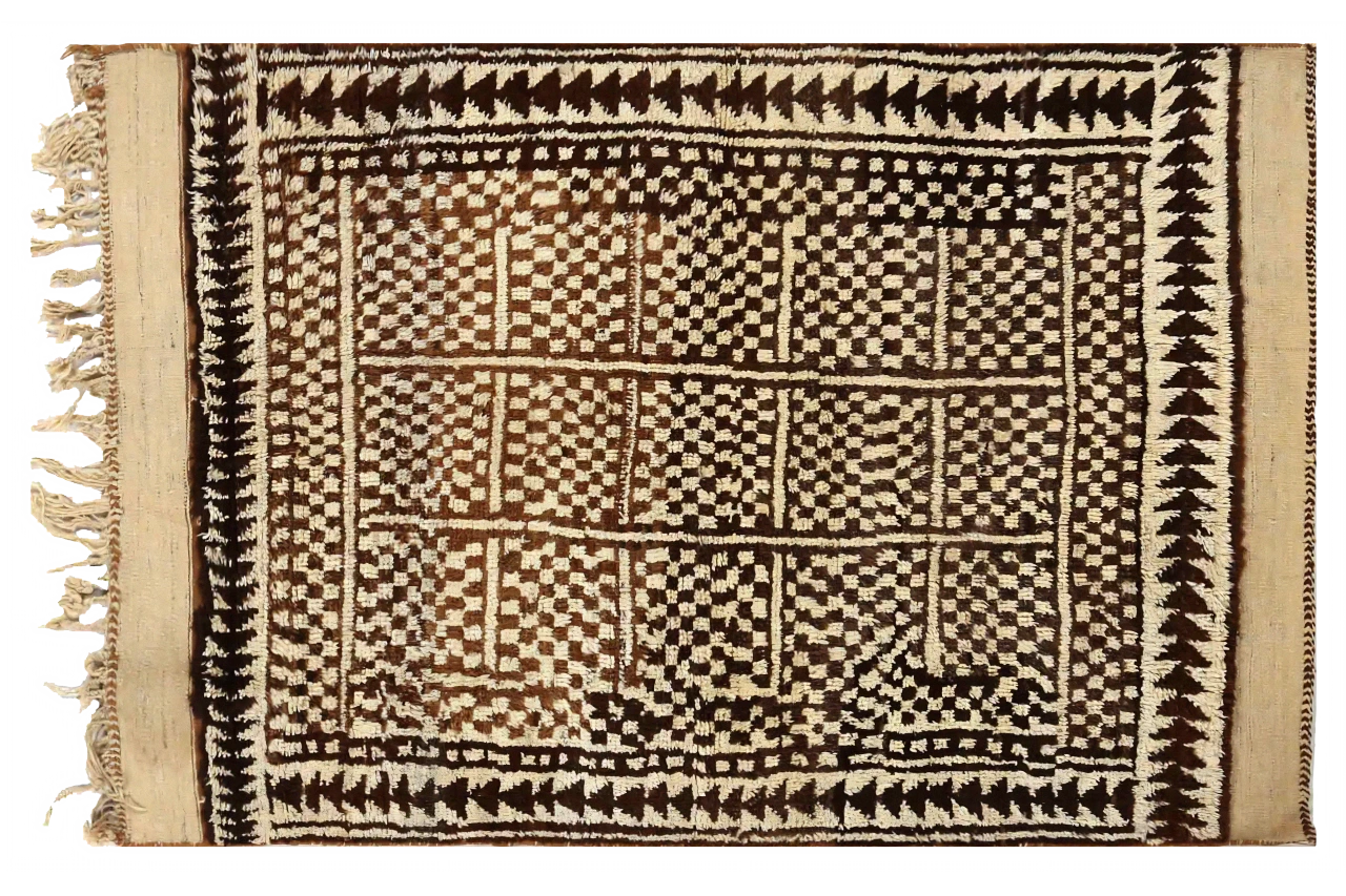 Antique Persian Shiraz Transitional Rug 70465