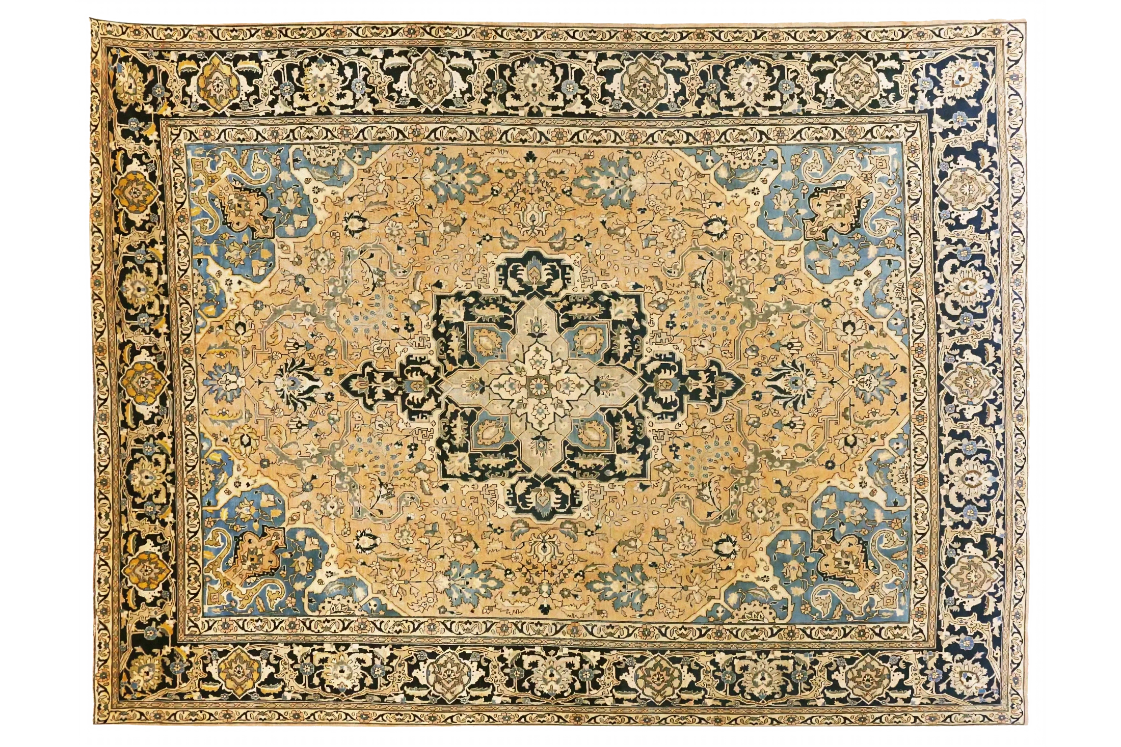 Antique Persian Traditional Rug 70472