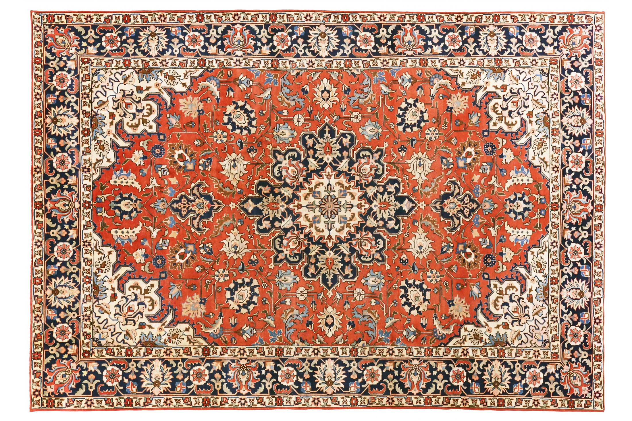 Antique Persian Traditional Rug 70476