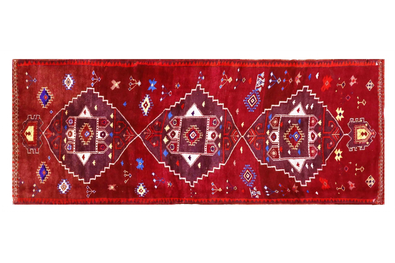 Antique Persian Shiraz Transitional Rug 70484