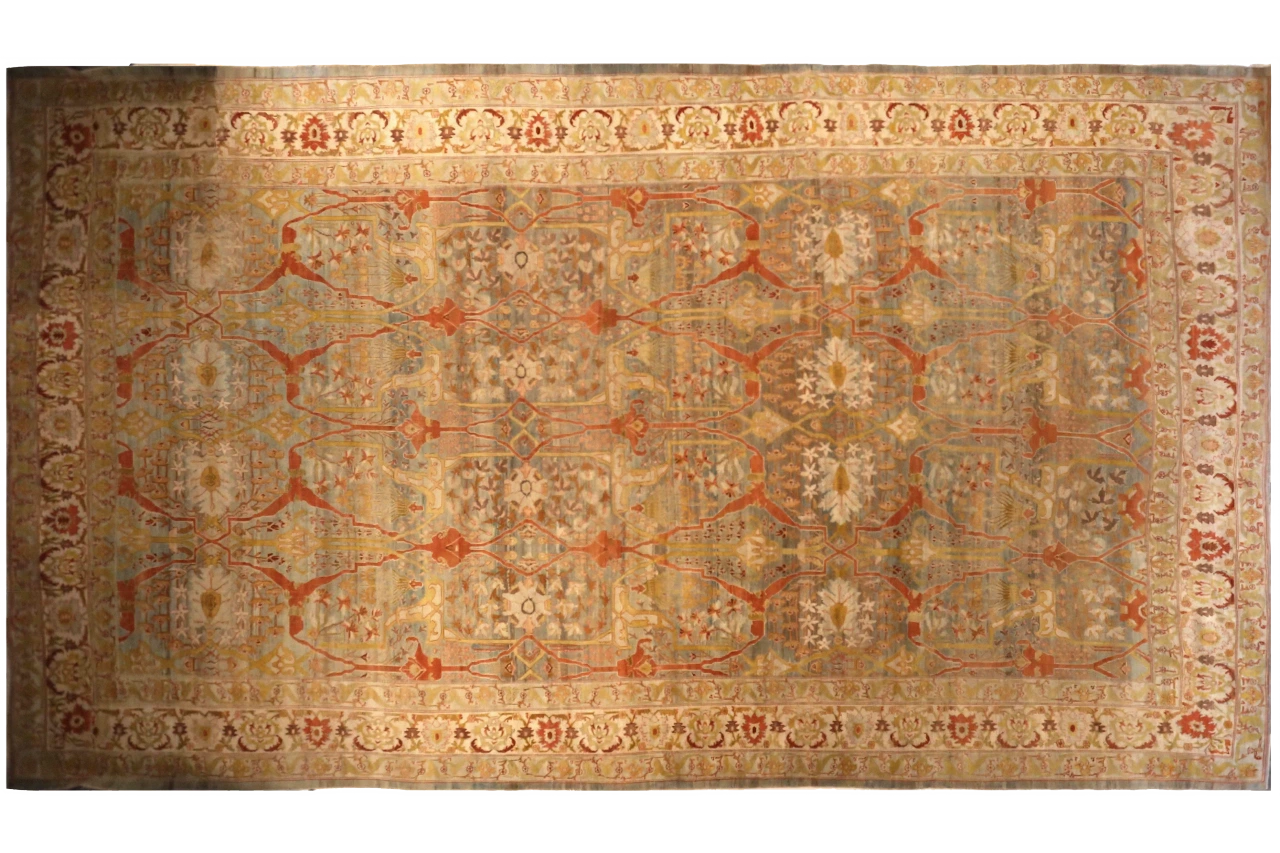 Antique Persian Bijar Transitional Rug 70488