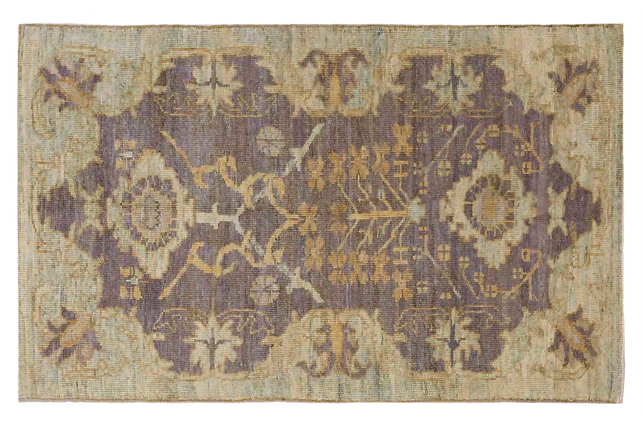 Persian Oushak Transitional Rug 70501