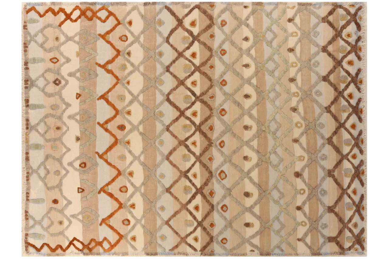 Persian Oushak Transitional Rug 70509