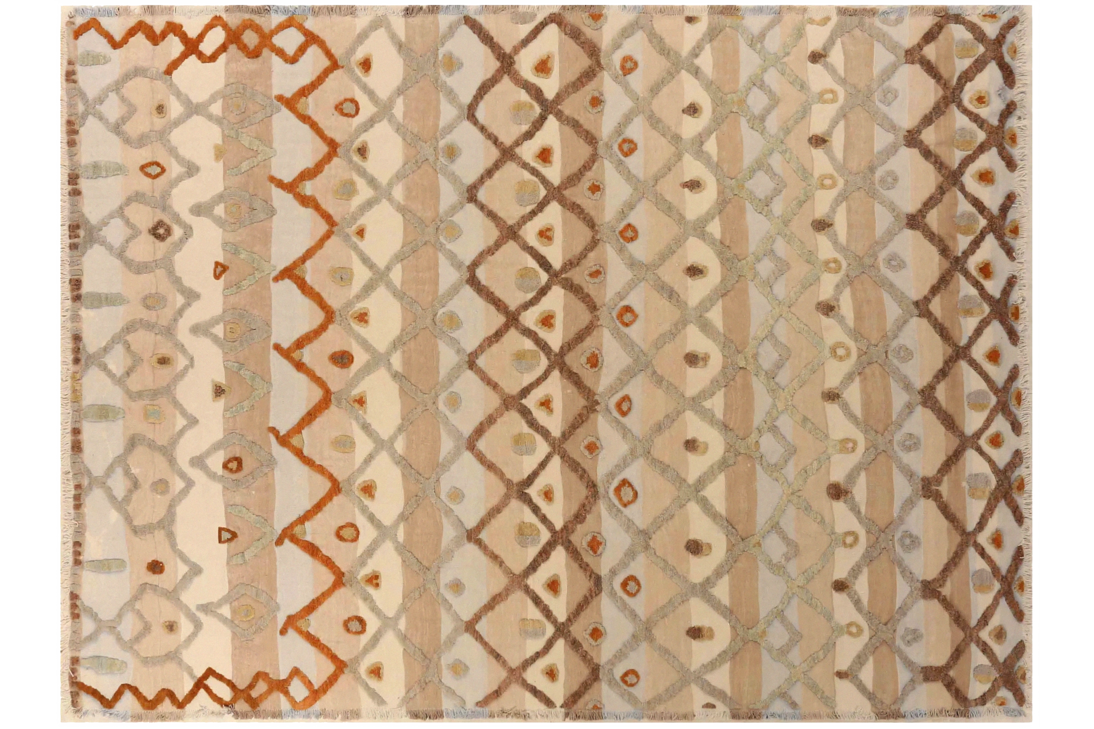 Persian Oushak Transitional Rug 70509