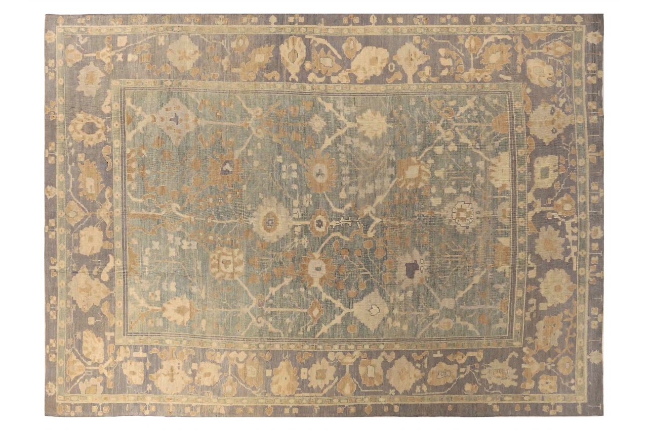 Persian Oushak Transitional Rug 70514
