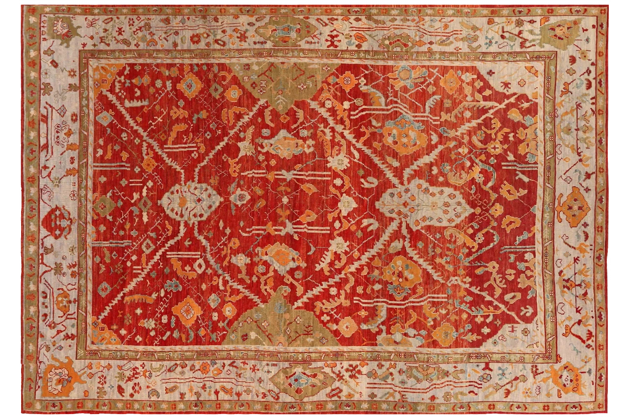 Persian Oushak Transitional Rug 70517