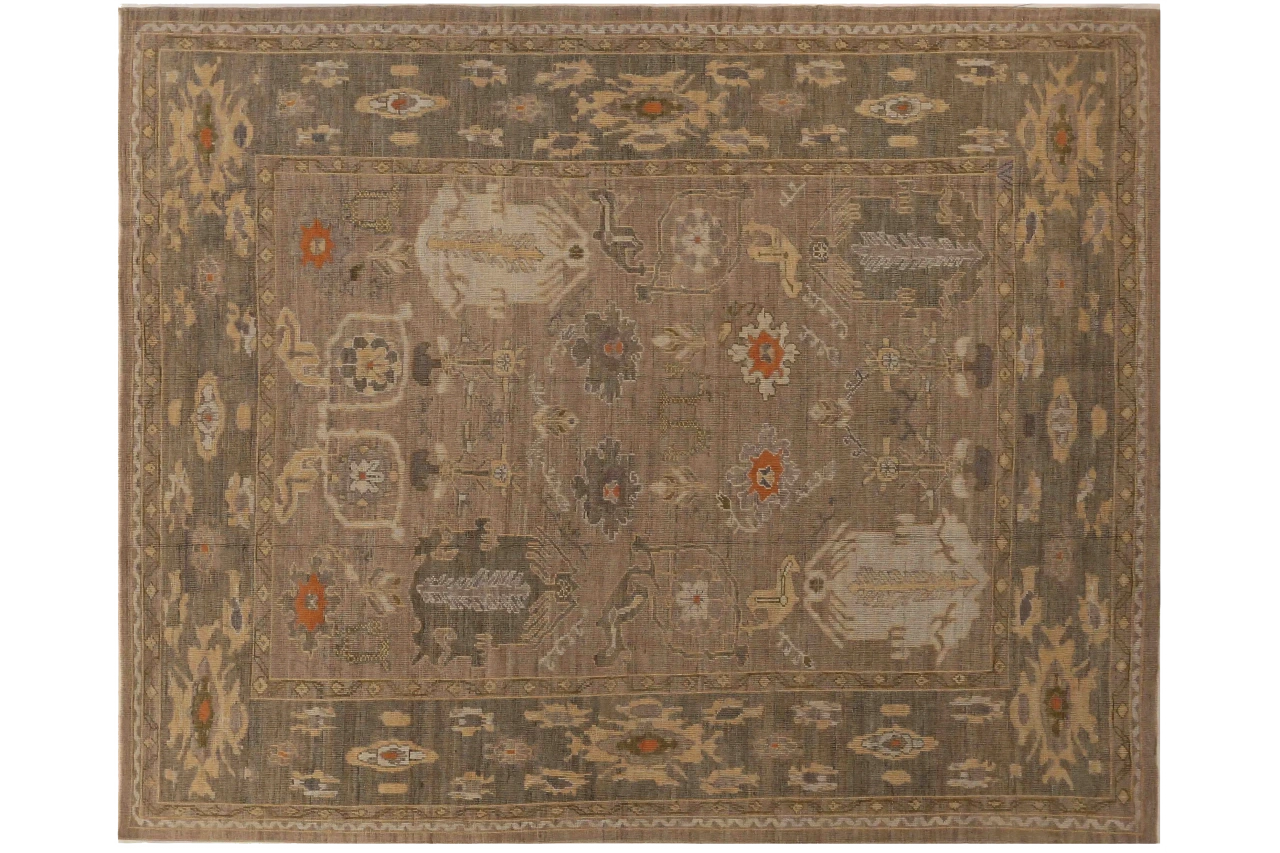 Persian Oushak Transitional Rug 70527