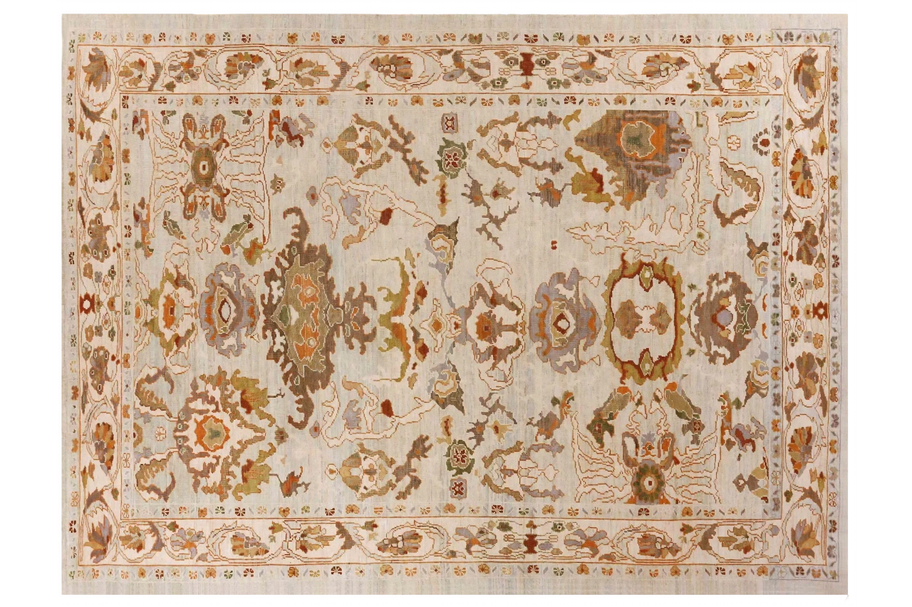 Persian Oushak Transitional Rug 70544