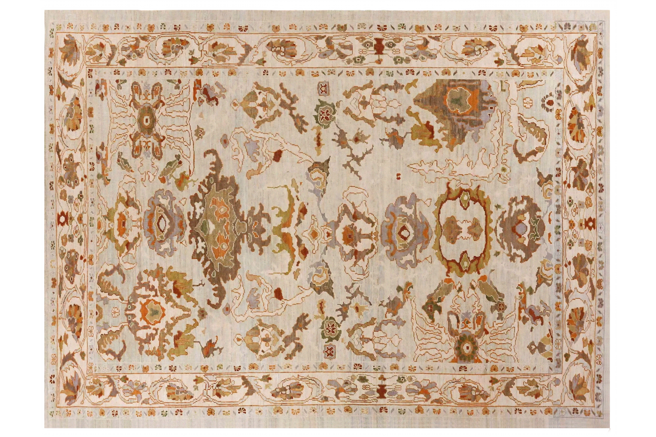 Persian Oushak Transitional Rug 70544