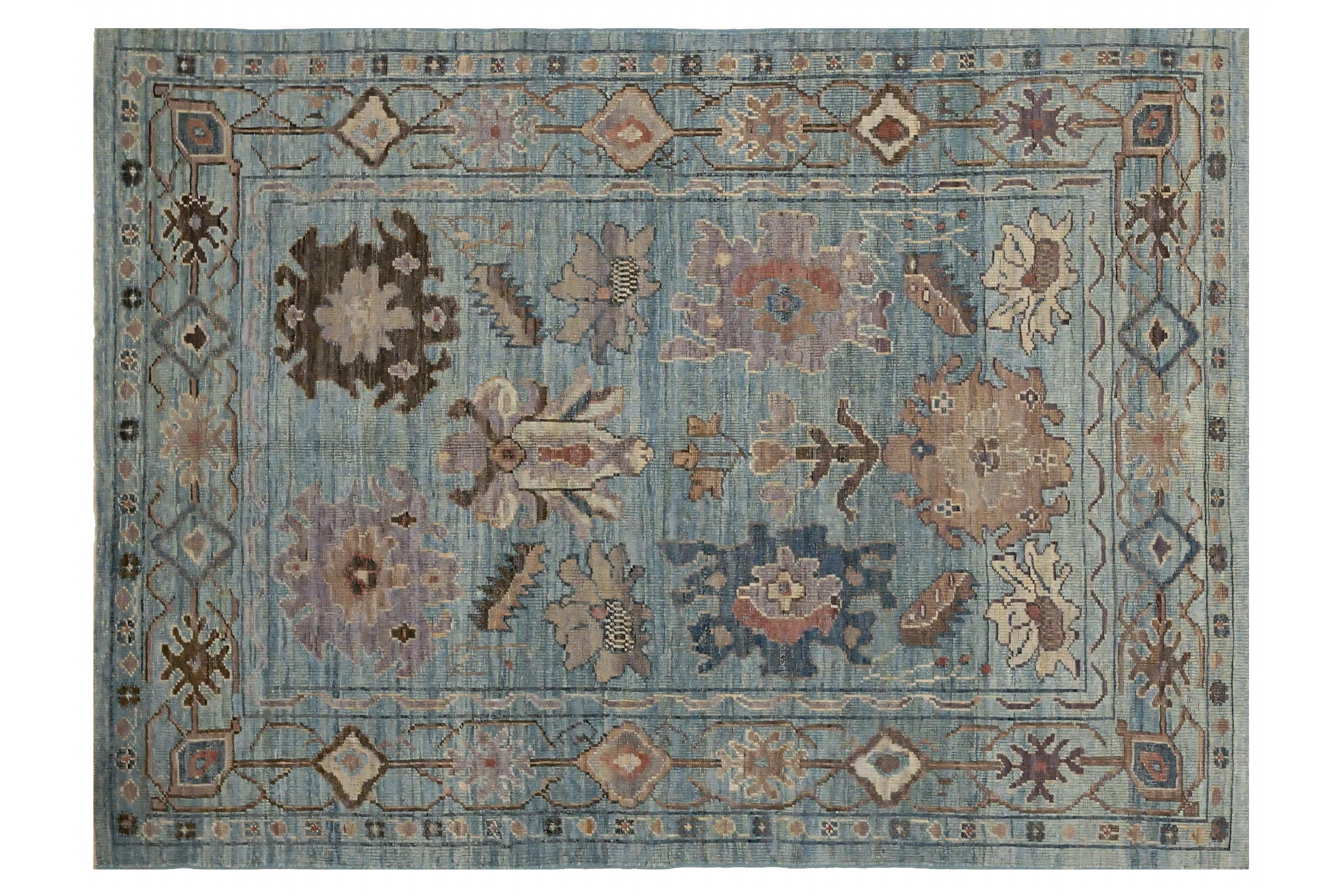 Persian Oushak Transitional Rug 70548