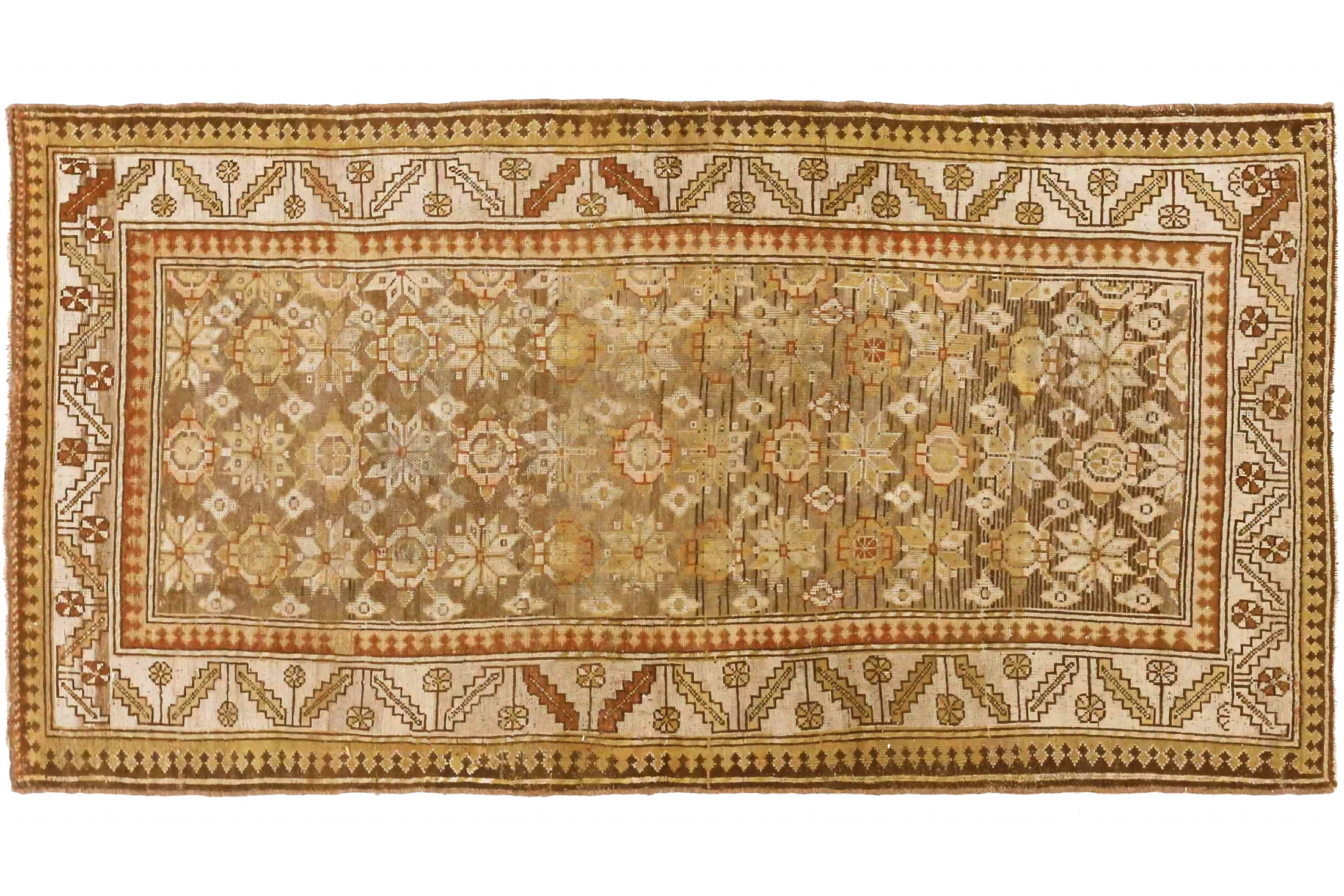 Antique Persian Malayer Transitional Rug 70565