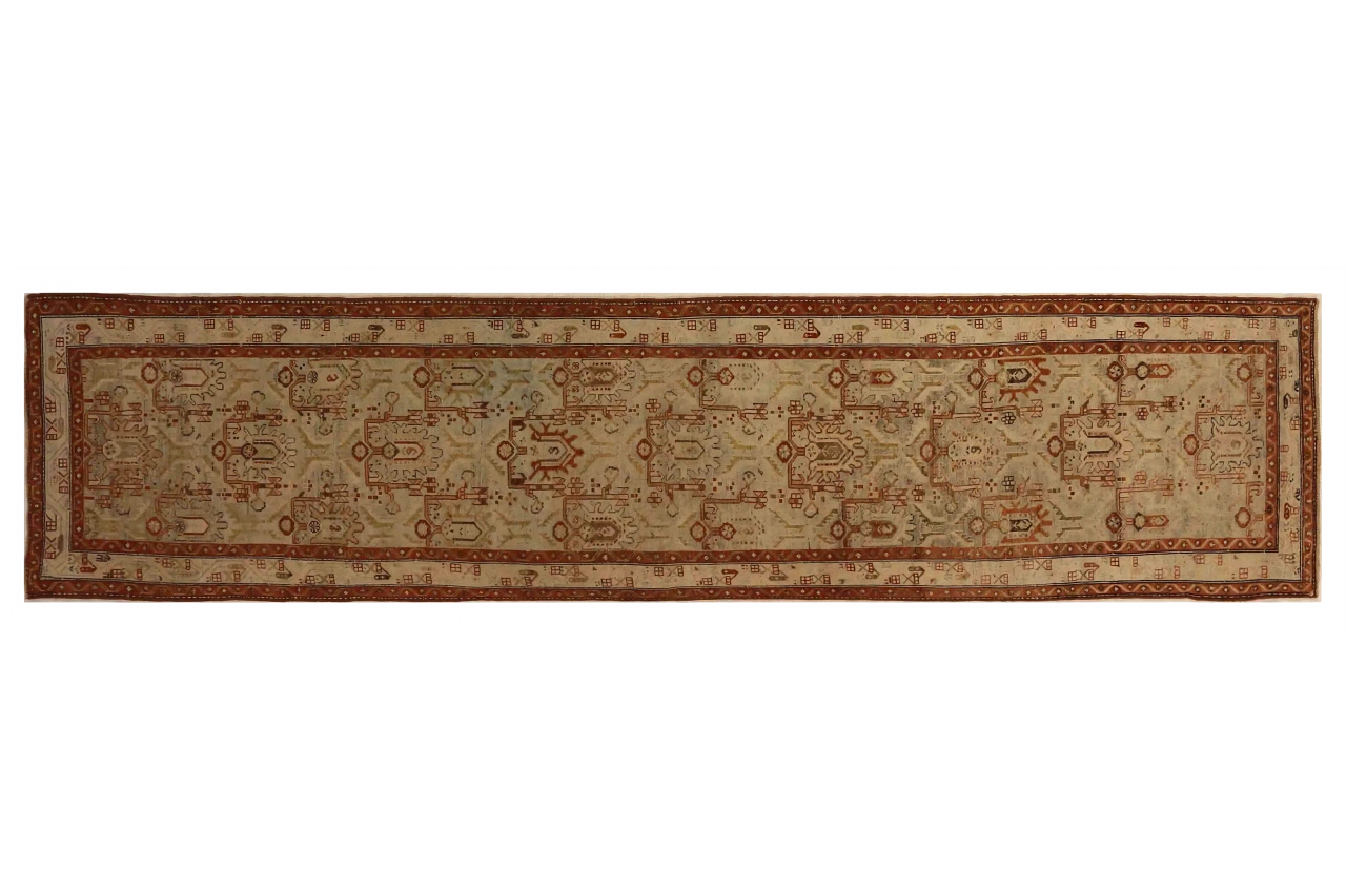 Antique Persian Malayer Traditional Rug 70566