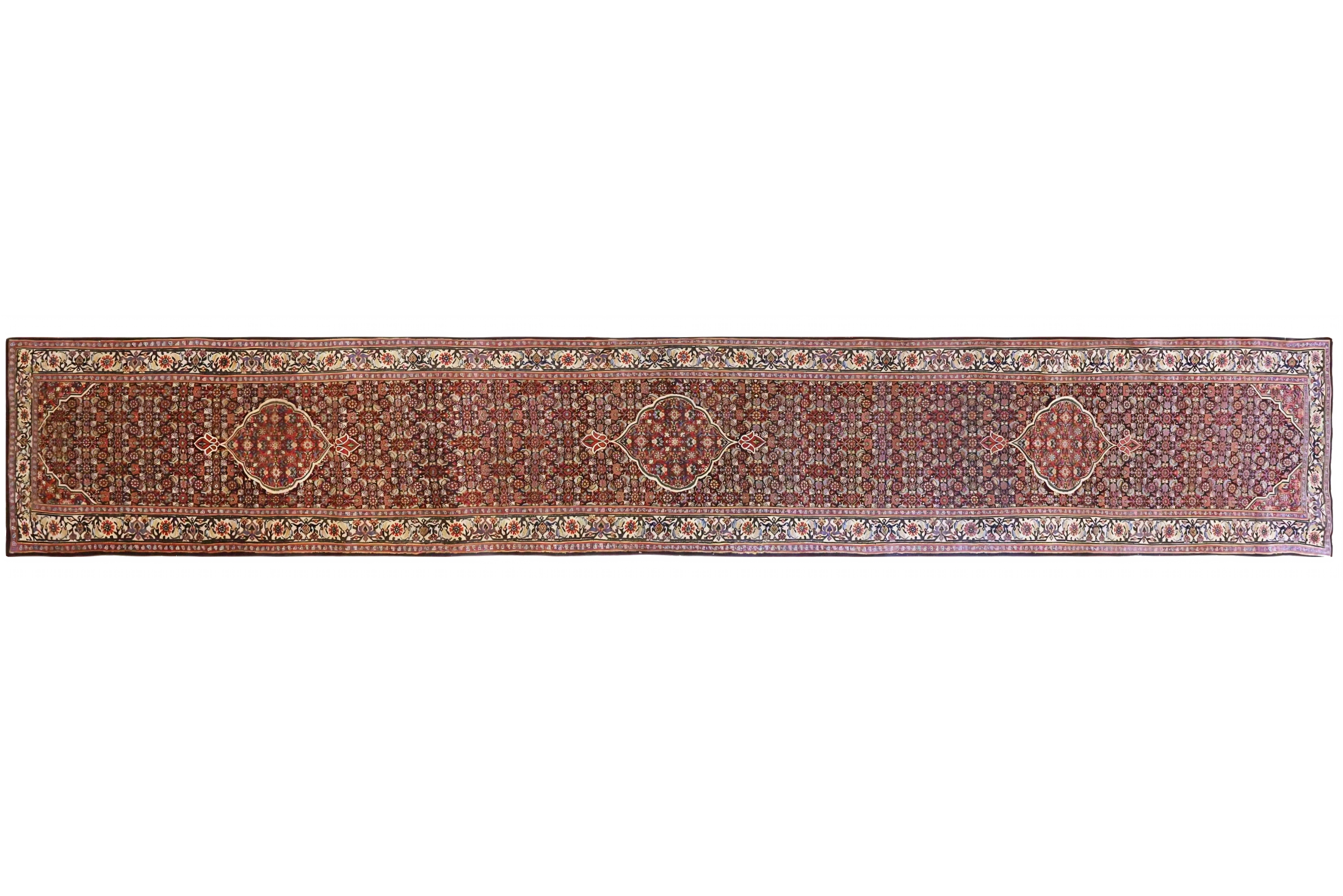 Antique Persian Bijar Traditional Rug 70601