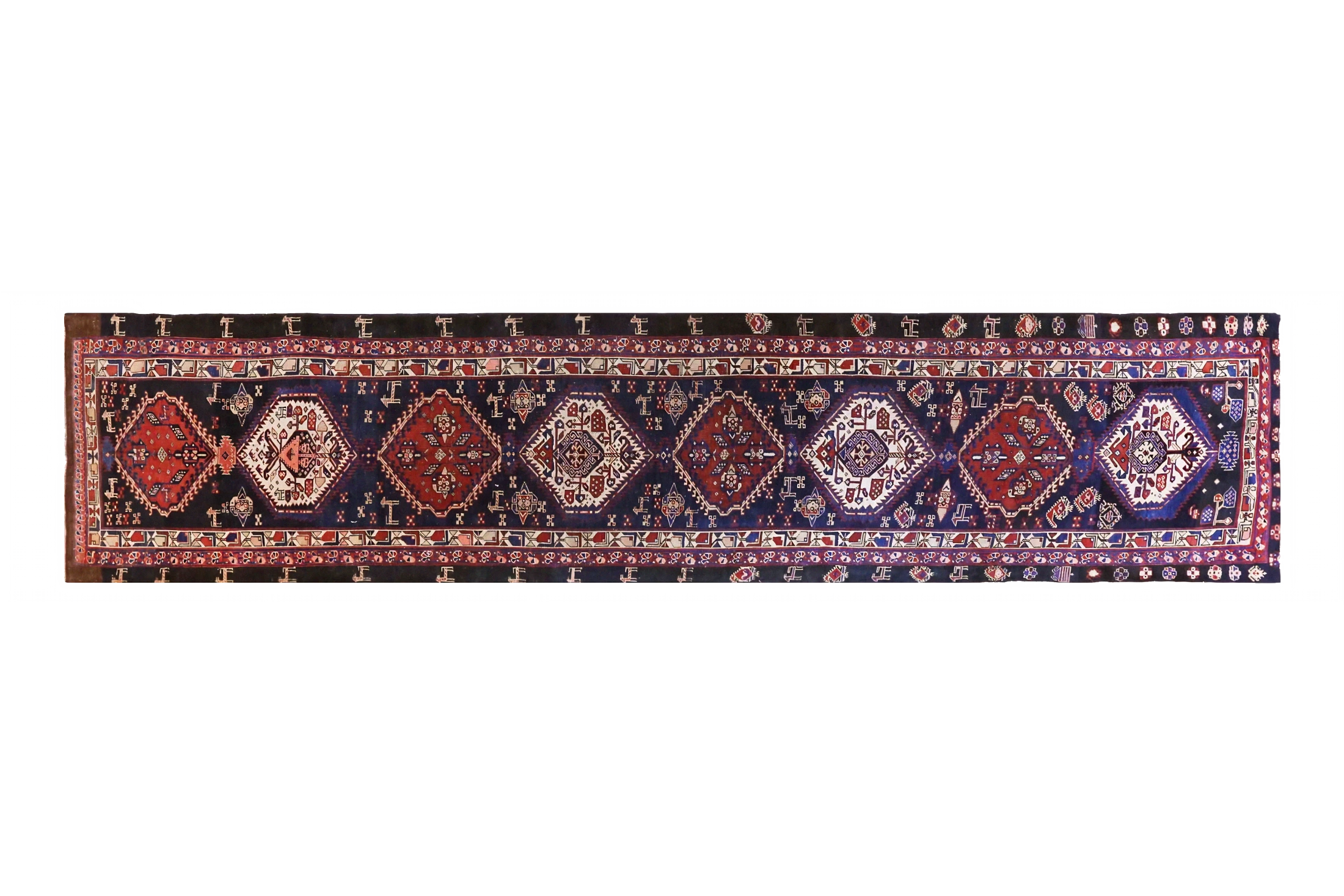 Antique Persian Azarbaijan Traditional Rug 70612