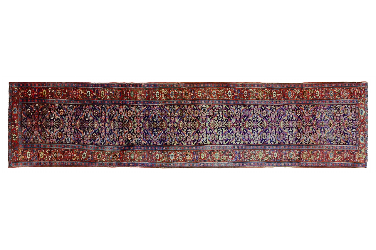 Antique Persian Bijar Traditional Rug 70613
