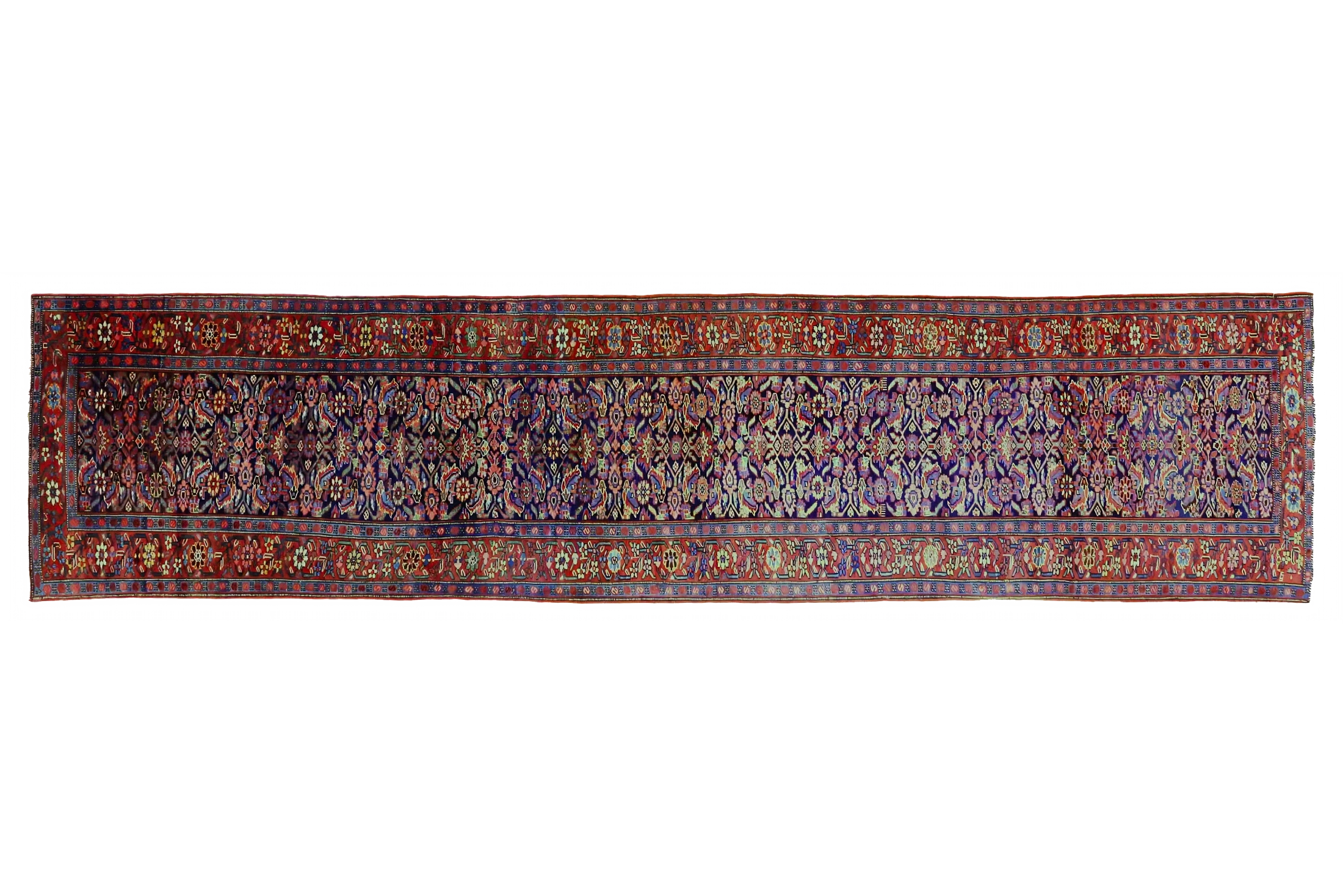 Antique Persian Bijar Traditional Rug 70613