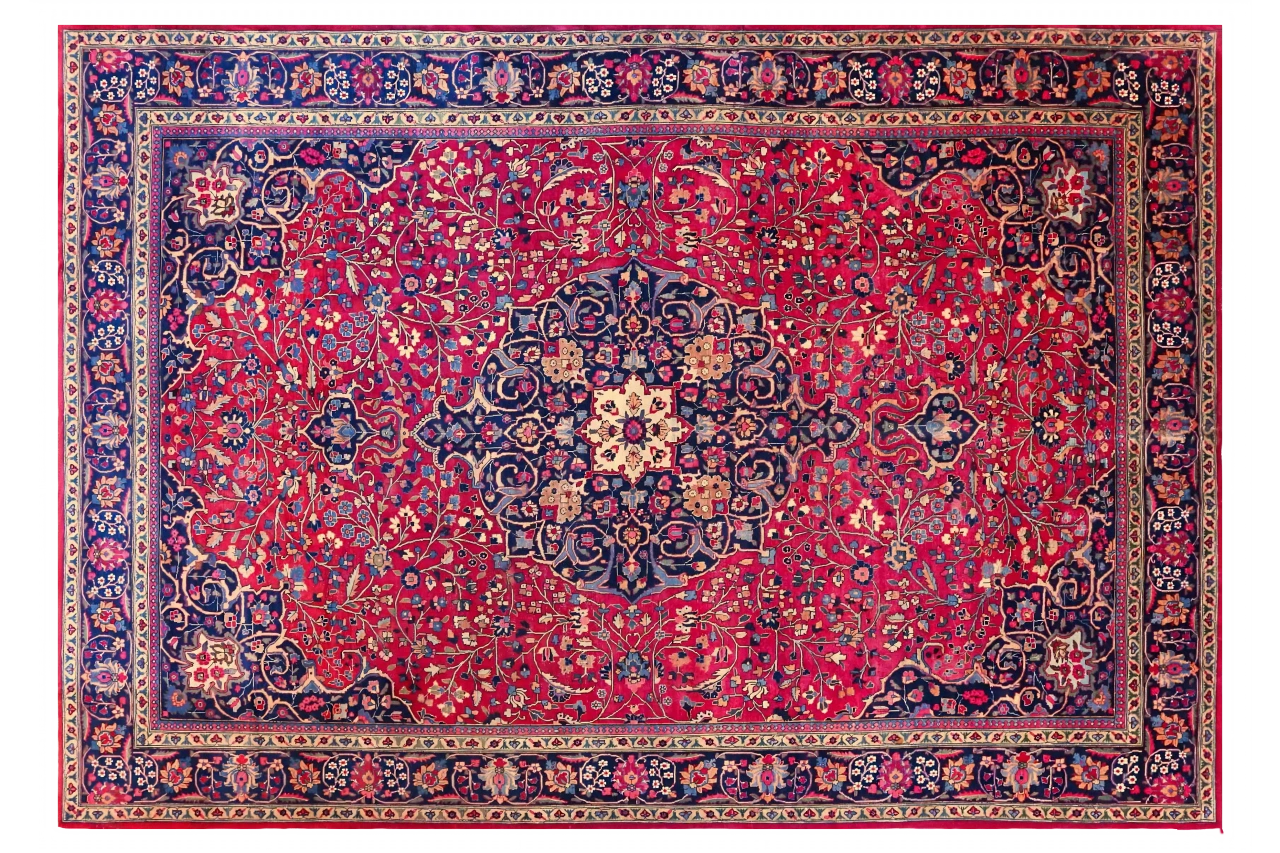 Antique Persian Traditional Rug 70614