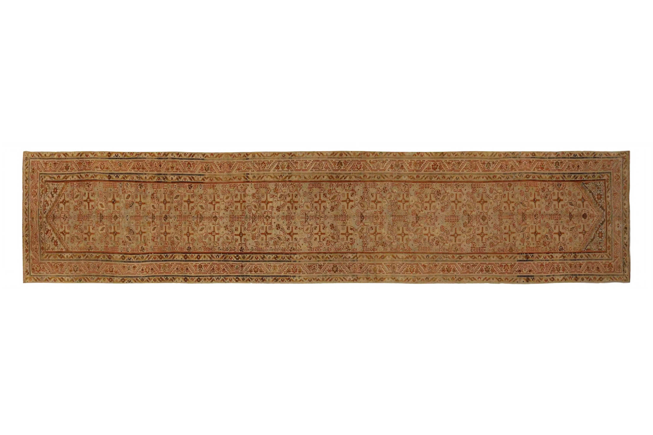 Antique Persian Malayer Traditional Rug 70632