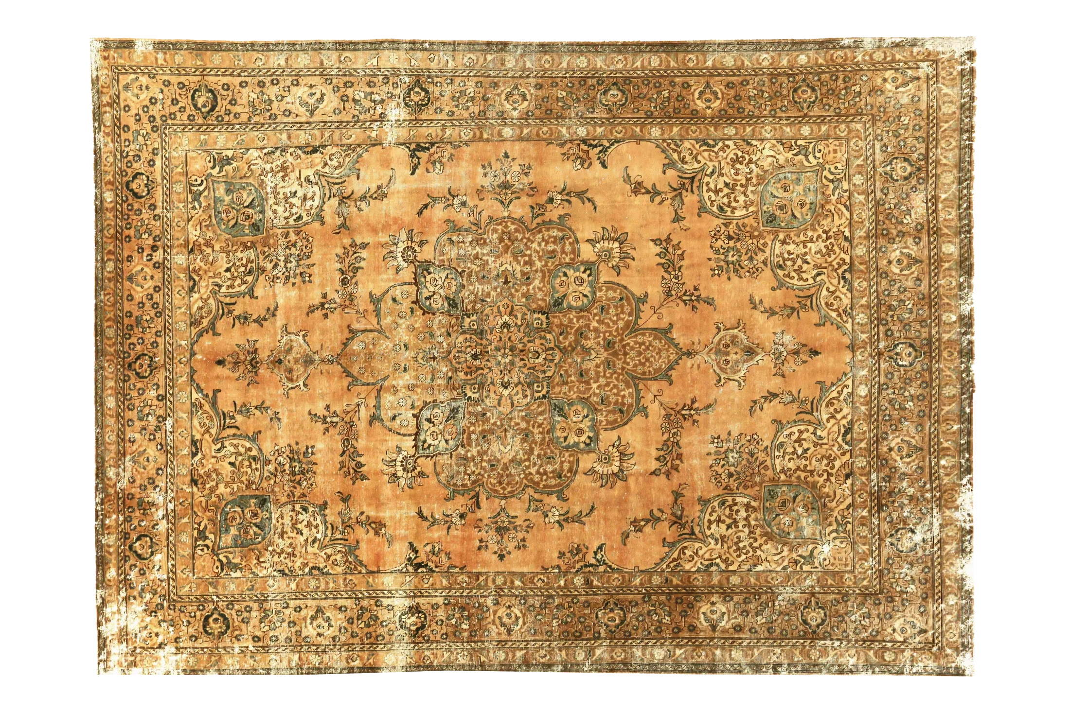 Antique Persian Transitional Rug 70661