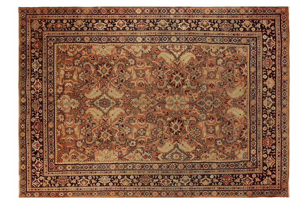 Antique Persian Sultanabad Traditional Rug 71045