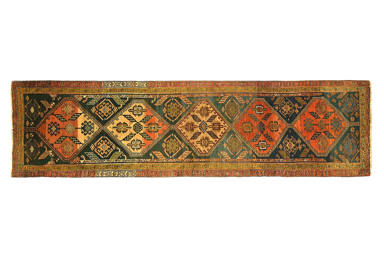 Antique Persian Sarab Transitional Rug 71112