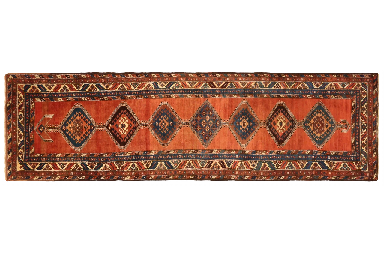 Antique Persian Heriz Traditional Rug 71131