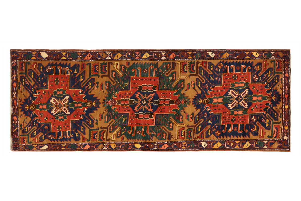 Antique Persian Heriz Traditional Rug 71134