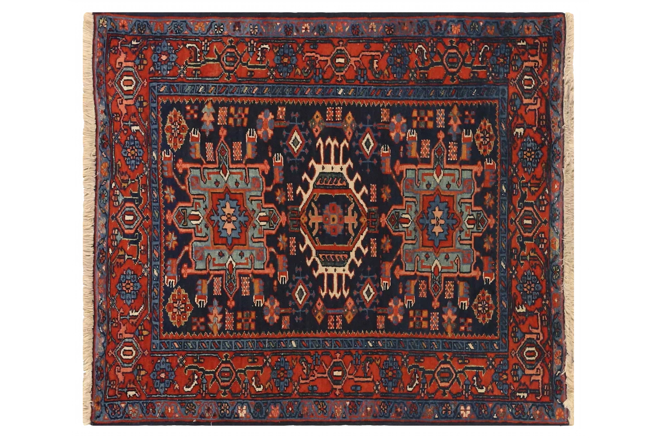 Antique Persian Karajeh Traditional Rug 71135