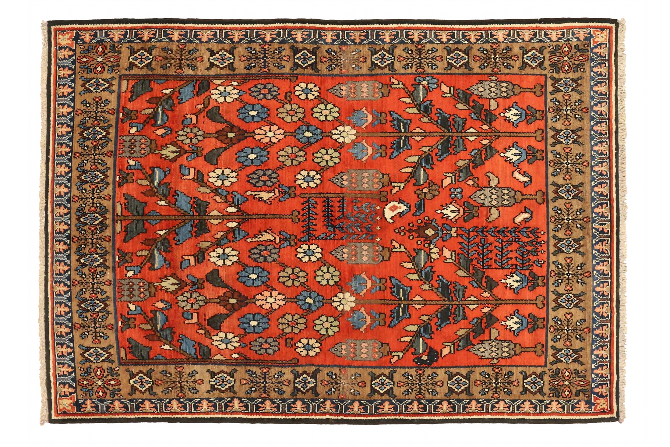 Antique Persian Hamadan Traditional Rug 71174