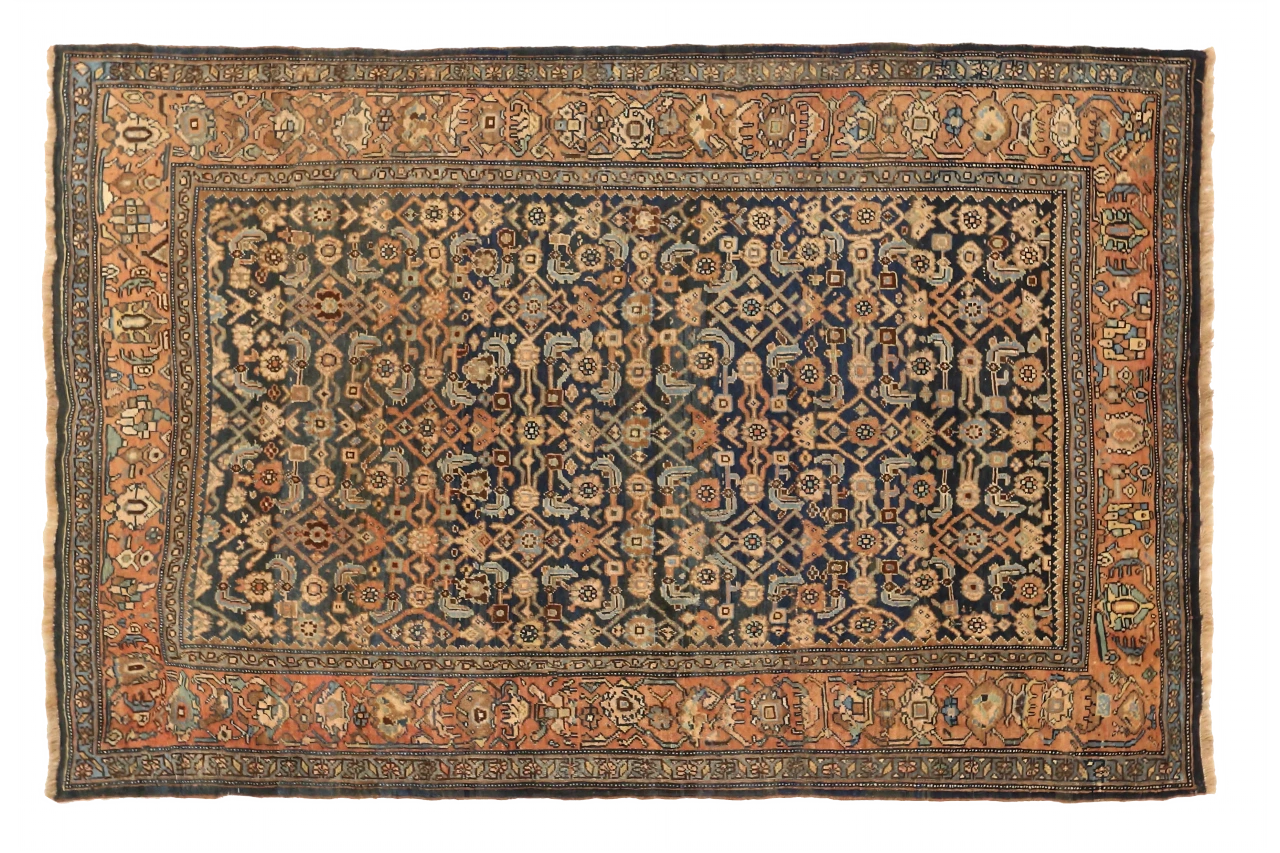 Antique Persian Bijar Traditional Rug 71193