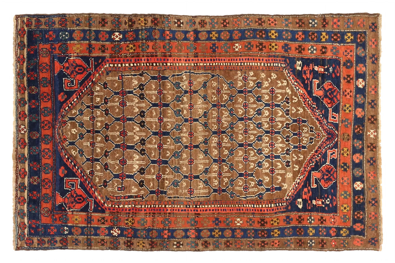 Antique Persian Kolyai Traditional Rug 71202