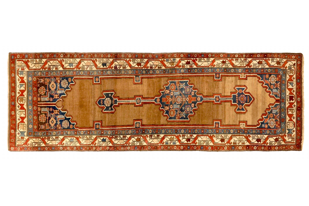 Antique Persian Bijar Traditional Rug 71217