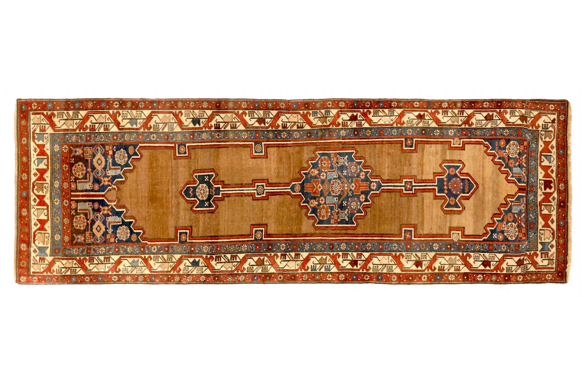 Antique Persian Bijar Traditional Rug 71217