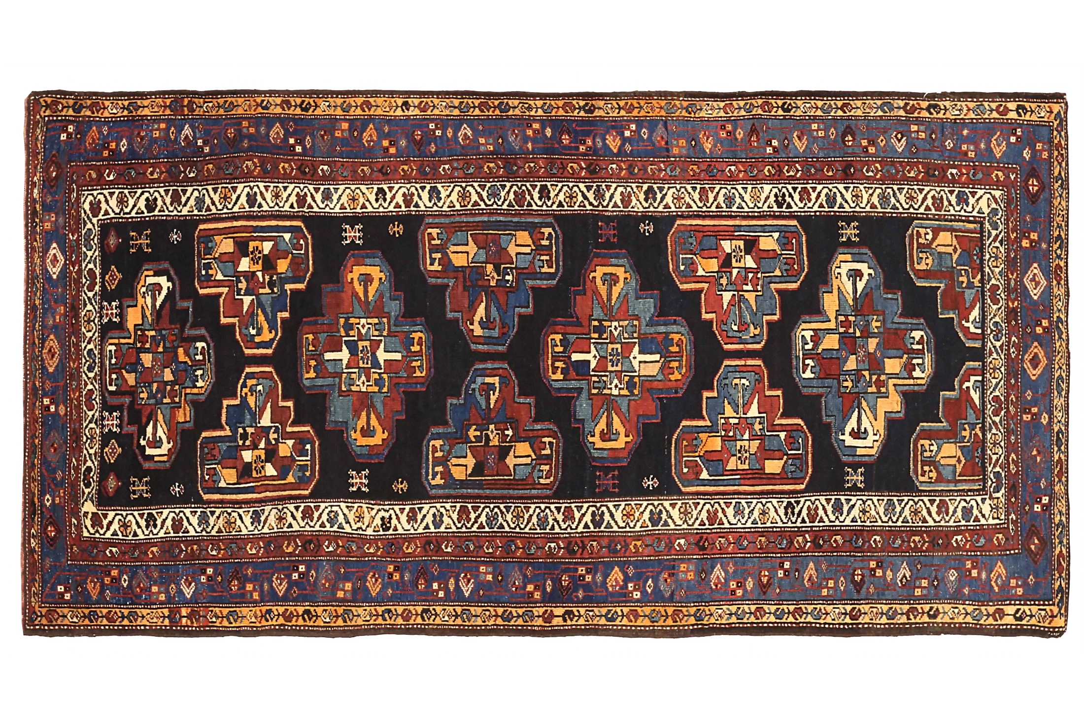 Antique Persian Hamadan Traditional Rug 71248