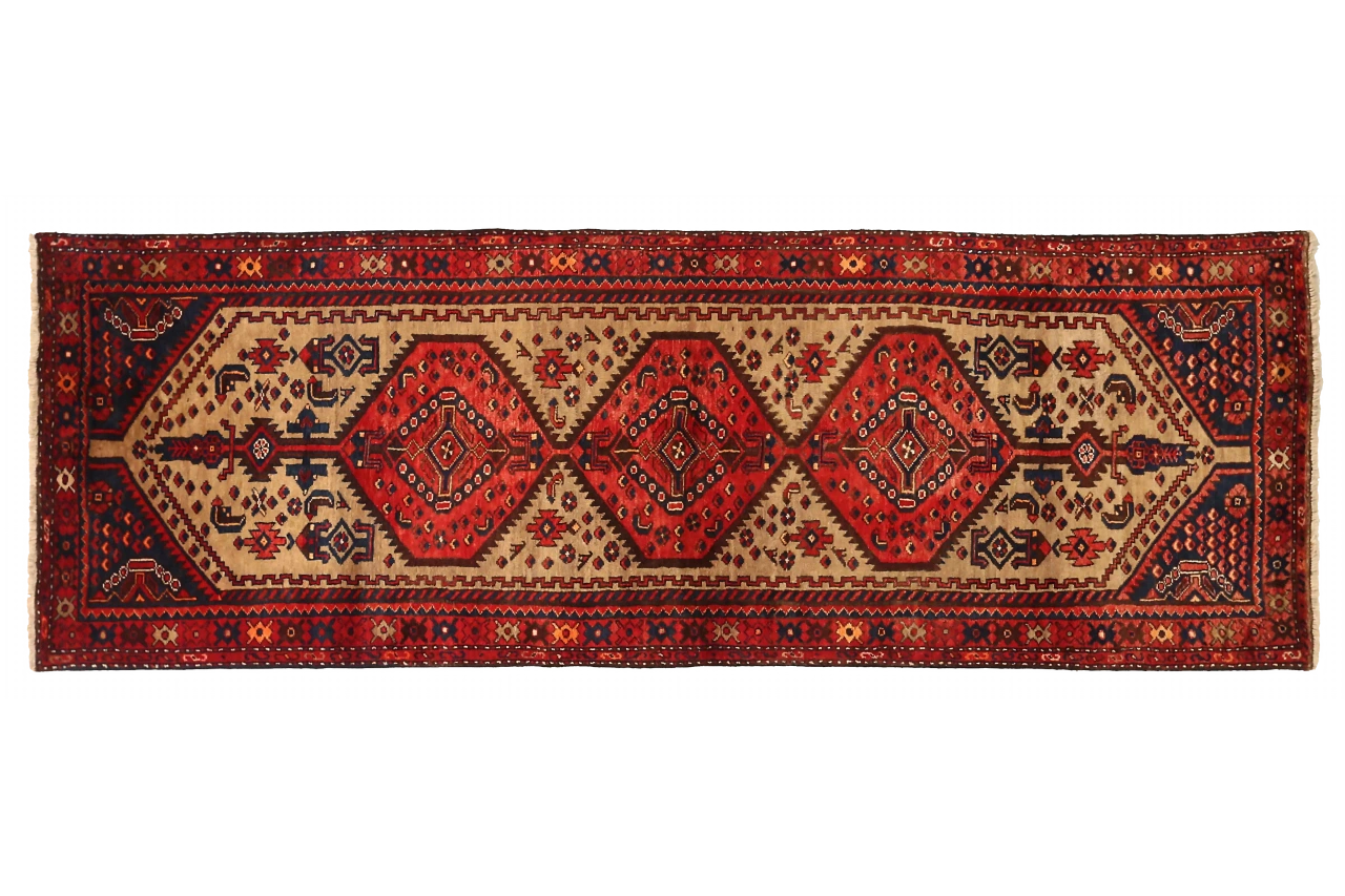Antique Persian Zanjan Traditional Rug 71255
